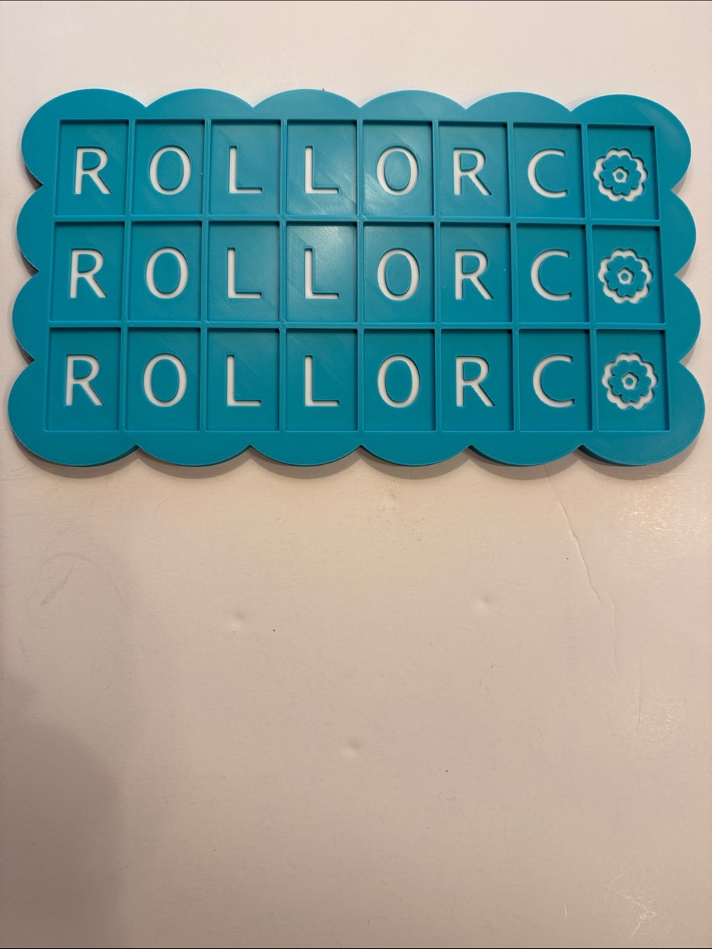 Mahjong practice board, turquoise color, new
